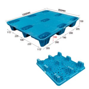 1080 nine feet blow molded pallets