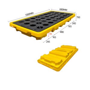 Drum Spill Containment plastic pallets  1368-150