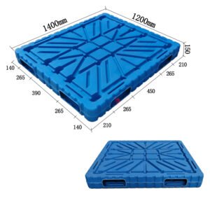 1412 double sided blow molded pallets
